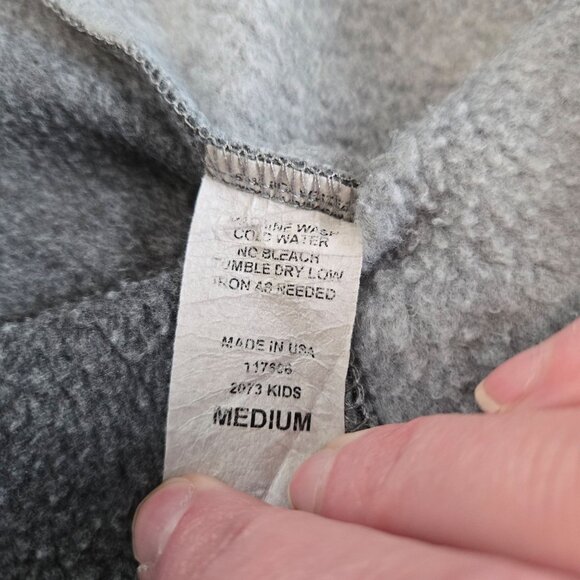 Kids Two-Tone Black/Gray Comfy Cozy Athleisure Loungewear Sweatpants Katie J M - Picture 5 of 7